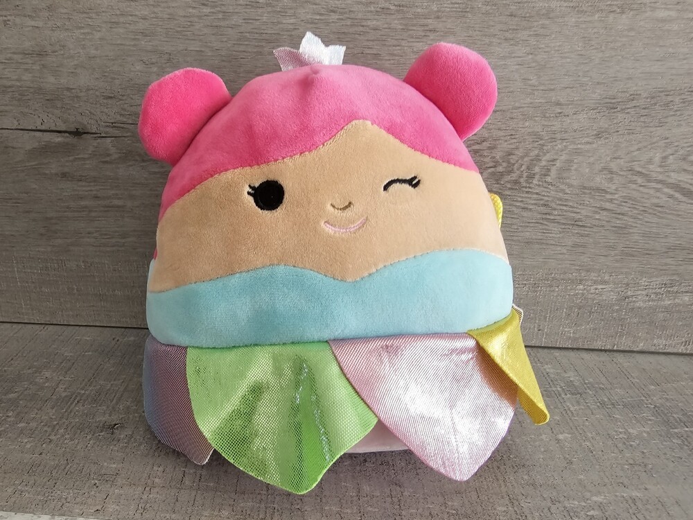 SQUISHMALLOWS Esmina Fairy Rainbow 12" Plush Toy Wing Skirt Squishmallow